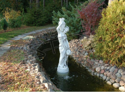 Decoration figurine fountain garden designer figures sculpture