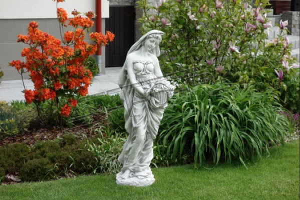 Decoration figure woman garden designer figures sculpture sculptures