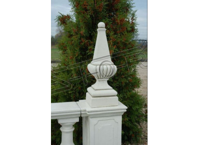 Decoration Cone Columns Stone Antique Style Roman Stands Decoration