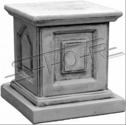 Decorative Column Columns Stone Antique Style Flower Stand Roman White Stand