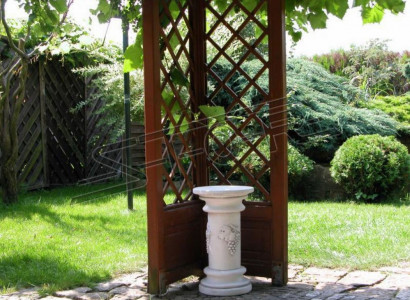 Decoration Column Columns Stone Antique Style Roman Flower Stand White Stand