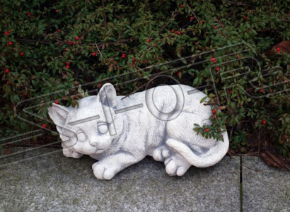 Decorative garden decoration cat terrace stone figurines figure statue