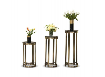 Design flower stand stand stainless steel flower pot stand