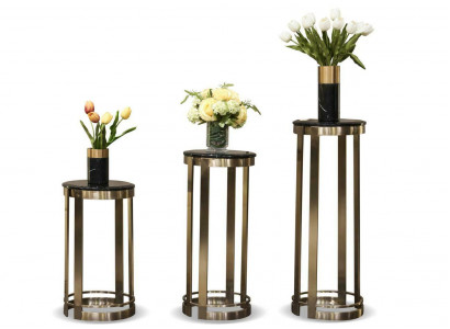 Design flower stand stand stainless steel flower pot stand