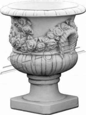 Design flowerpot decoration pot plant container figure pots face sculpture