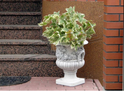 Design flowerpot decoration pot plant container figure pots face sculpture