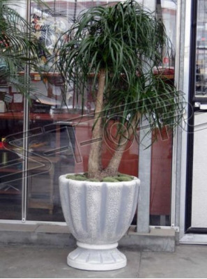 Design flowerpot decoration pot plant tub container pots figure face sculpture