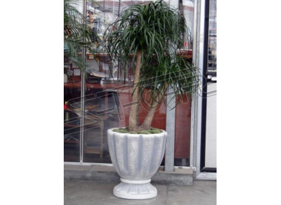 Design flower pot decorative top planter vessel pots figure face