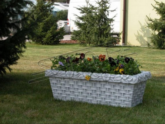 Design flower pot top plant container decorative pots figure face