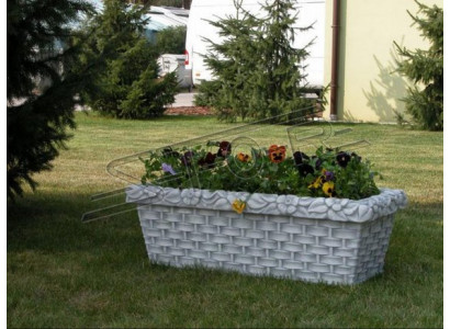 Design flower pot top plant container decorative pots figure face