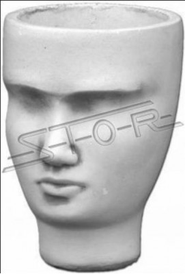 Design flowerpot top plant pot container figure pots decor face sculpture