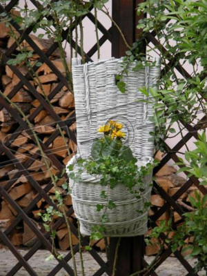 Design Flower Pot Top Plant Tub Vessel Pots Decoration Figure Face Sculpture