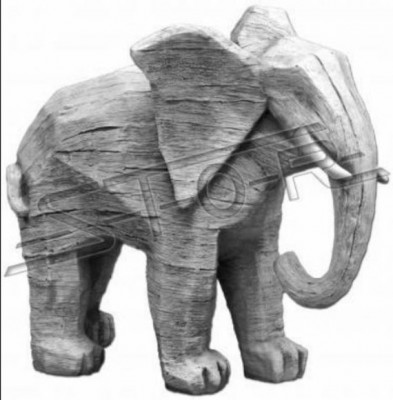 Design figurine elephant sculpture figures sculptures statues abstract statue