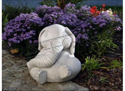 Design figure elephant sculpture figures sculptures statues white cartoon statue