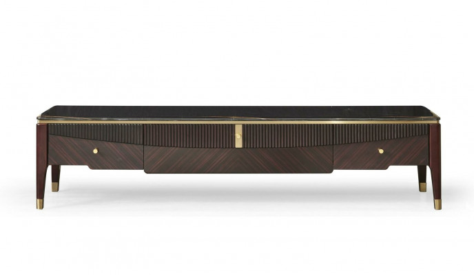 Design dresser sideboard side decor lowboard cabinet shelf luxury illuminated