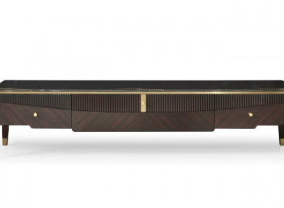 Design dresser sideboard side decor lowboard cabinet shelf luxury illuminated