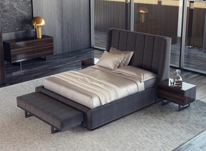 Complete Design 5-piece Bedroom Luxury Furniture Double Bed 2x Nightstands