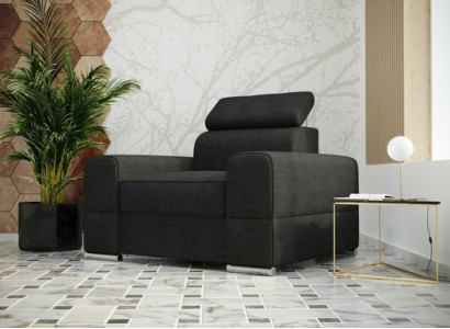 Design Luxury Chair Sofa Armchair 1-Seater TV Lounge Chaise Sofa Leather Textile