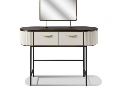 Designer console dressing table cosmetic table mirror dresser vanity