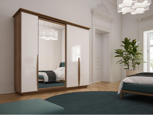 Wardrobe Luxury Bedroom Closet Modern Wood Furniture Design New