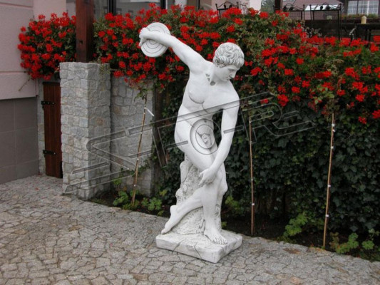 Discobolus Statue Olympia Figure Garden Decoration Figures Sculpture