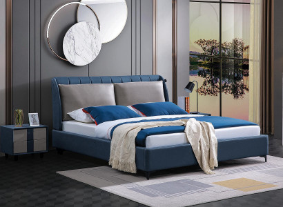Double bed, bedroom, hotel, matrimonial, luxury bed, 2x bedside tables, 3-piece set, new beds.