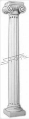 211cm Antique Column Pillar Stone Sculpture Statue Roman Garden Style