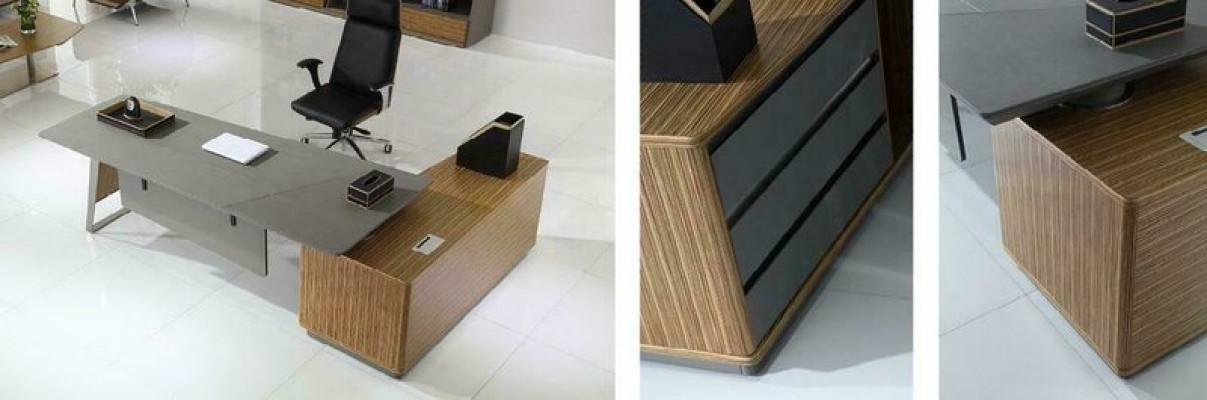 Corner desk office executive room furniture design decor desks practice