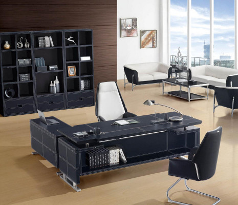 Corner desk office desks leather computer desk desk table office
