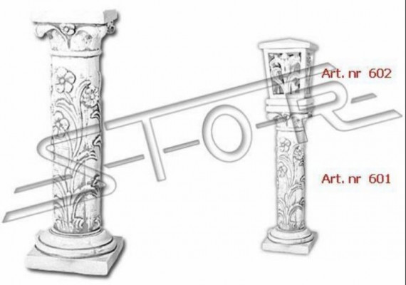 Noble Designer Column Garden Figure Column Stand Decoration Sculpture