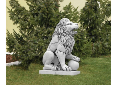 Noble Knight Lion Figure Statue Sculpture Figures Sculptures Garden