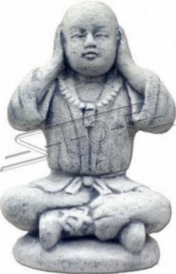 25cm Shaolin Kung Fu Figurine Statue Fighter Figurines Decorative White Statues