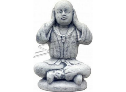 25cm Shaolin Kung Fu Figurine Statue Fighter Figurines Decorative White Statues