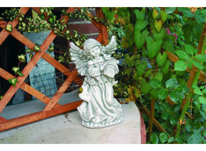 Angel 38cm Sculpture Design Figurine Statue Garden Figures Statues