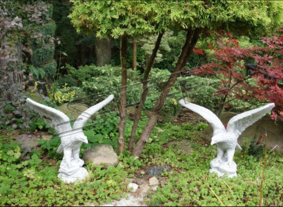 Figure Eagle Garden Statue Sculpture Sculptures Figures Decorative Statues