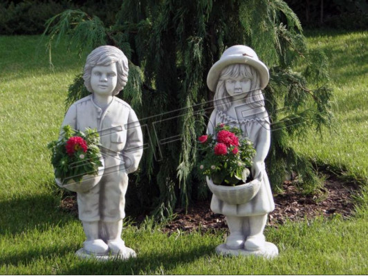 Figurine Flower Pot Decoration Plant Pots Flowerpots Decor Figurine Garden