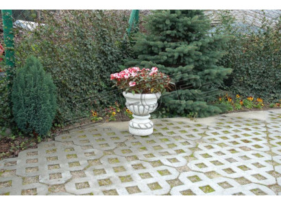 Figure planter pot white decoration figure flower pots garden