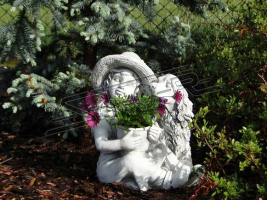 Figure Decoration Flower Pots Plant Pots Planter Decor Figure Garden