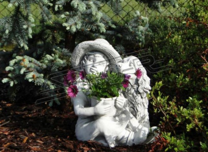Figure Decoration Flower Pots Plant Pots Planter Decor Figure Garden