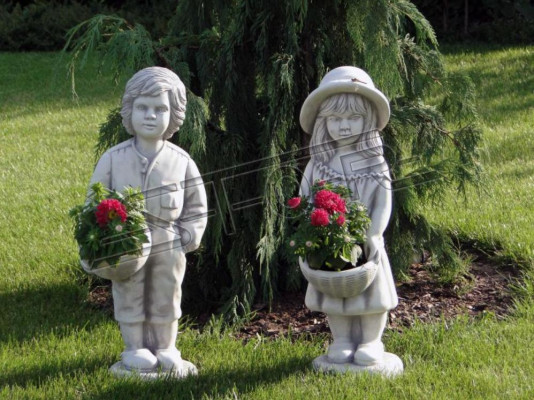 Figure decoration plant pot plant container flower pots decor figure garden