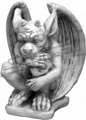 Figure Devil Garden Dragon Statue Sculpture Sculptures Figures