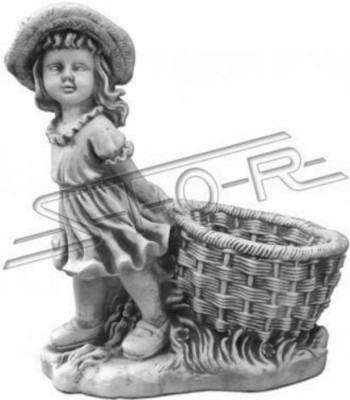40cm Decorative Sculpture Design Figure Statue Garden Gray Figures Nature Statues