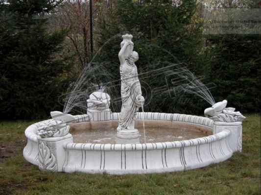 Fountain Figure Statue Figures Sculpture Statues Sculptures Antique Garden