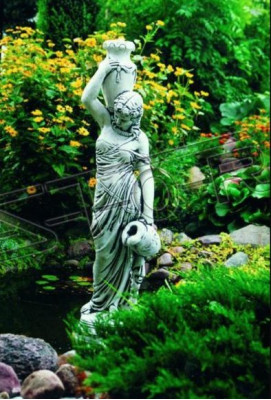 Fountain Figure Statue Figures Sculpture Statues Sculptures Antique Garden