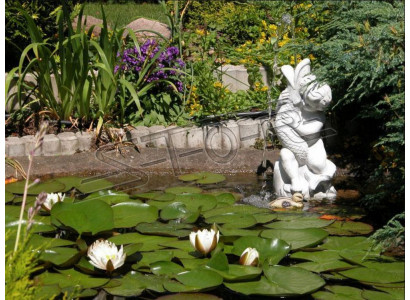 Fountain figure statue figures statues sculpture sculptures garden