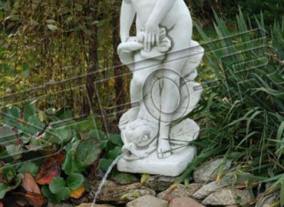 Fountain Pond Figure Adam Statue Figures Sculptures Statues
