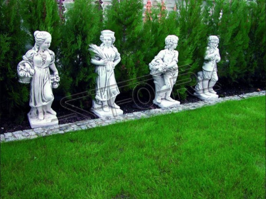 Woman 80cm Sculpture Design Figurine Statue Garden Figures Decorative Statues