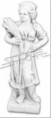Woman 80cm Sculpture Design Figurine Statue Garden Figures Decorative Statues