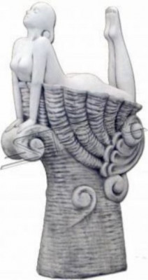 Garden Statue Fountain Garden Figure 192cm Tall Garden Sculpture Pond Figure