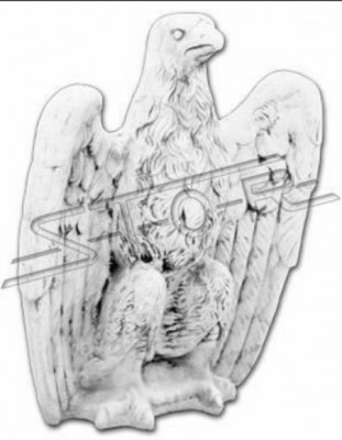 Garden decoration eagle statue sculpture figures sculptures designer figure